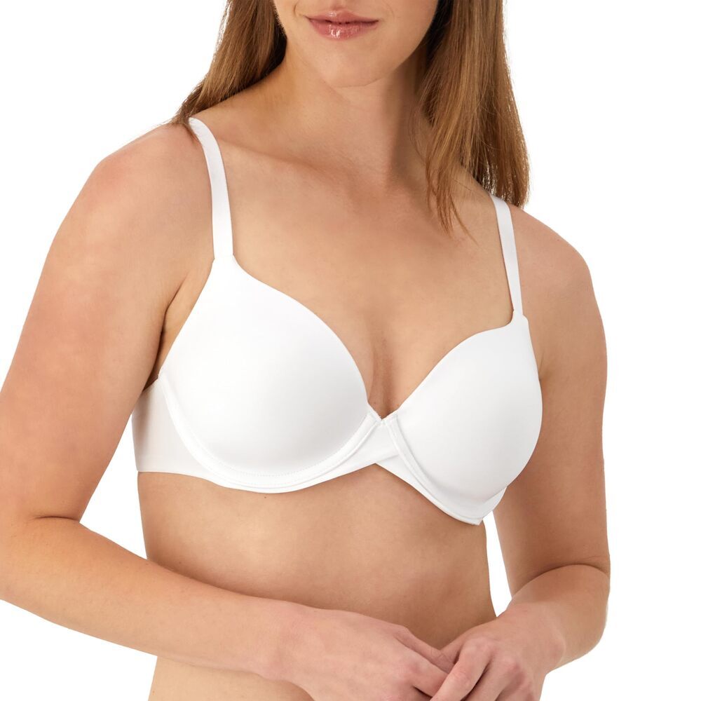 Maidenform women's Fit Lightly Padded T-shirt bras White 34D